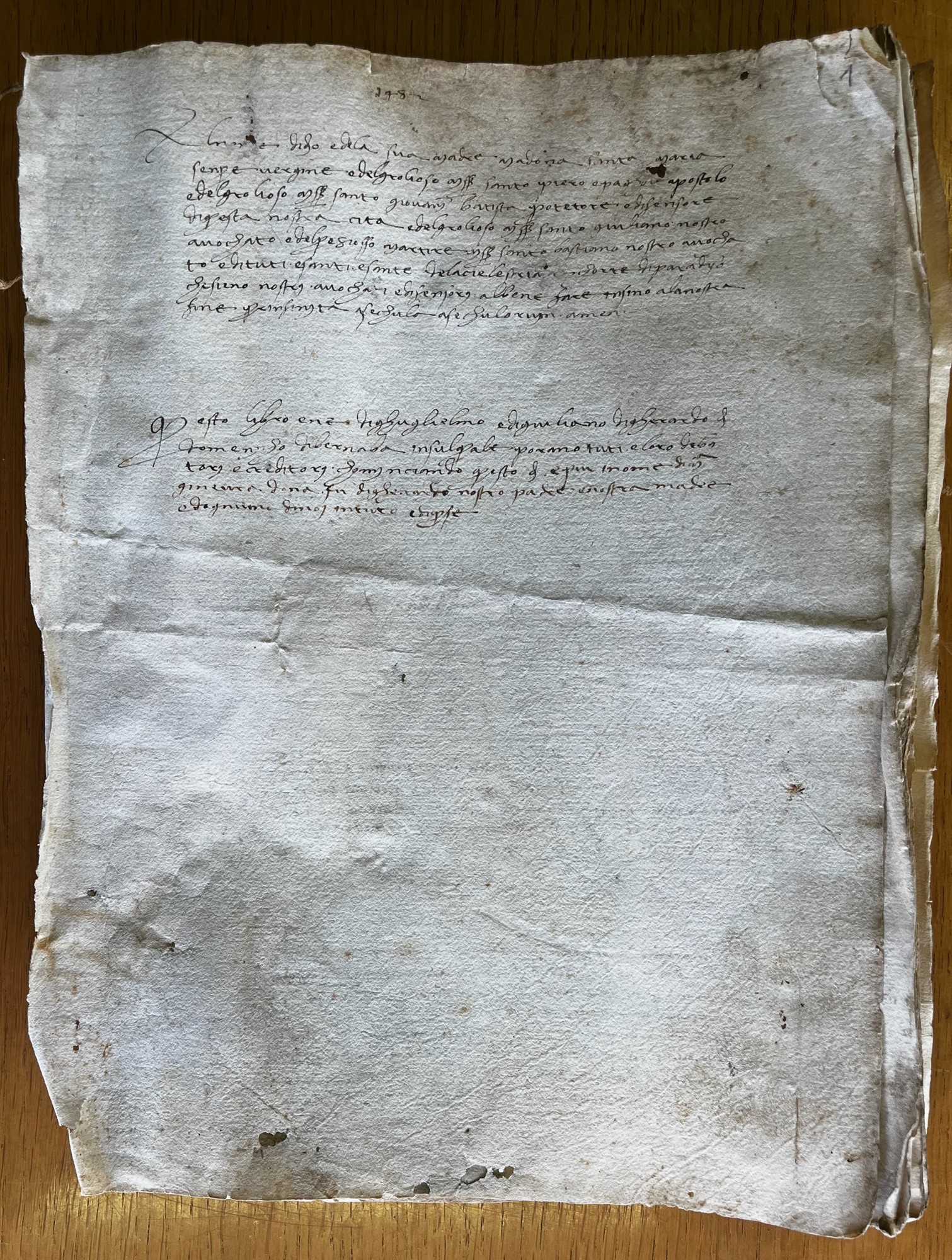 Guglielmo e Giuliano Gherardi loro amministrazione